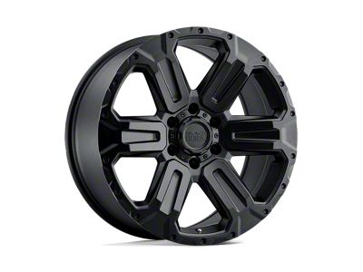 Black Rhino Wanaka Matte Black 6-Lug Wheel; 17x8.5; 35mm Offset (15-22 Canyon)