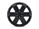 Black Rhino Wanaka Matte Black 6-Lug Wheel; 17x8.5; 35mm Offset (15-22 Canyon)