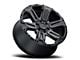 Black Rhino Wanaka Matte Black 6-Lug Wheel; 18x9; 12mm Offset (23-25 Canyon)