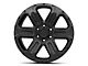 Black Rhino Wanaka Matte Black 6-Lug Wheel; 20x9; 12mm Offset (15-22 Canyon)