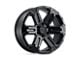 Black Rhino Wanaka Matte Black 6-Lug Wheel; 20x9; 35mm Offset (15-22 Canyon)