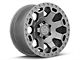 Black Rhino Warlord Matte Gunmetal 6-Lug Wheel; 17x9; 12mm Offset (23-24 Canyon)