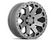 Black Rhino Warlord Matte Gunmetal 6-Lug Wheel; 20x9; 12mm Offset (23-24 Canyon)