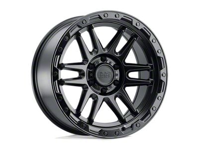 Black Rhino Apache Matte Black with Black Bolts 6-Lug Wheel; 20x9; 12mm Offset (15-22 Canyon)