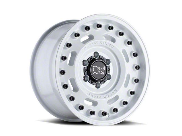 Black Rhino Axle Gloss White 6-Lug Wheel; 20x9.5; 6mm Offset (23-24 Colorado)
