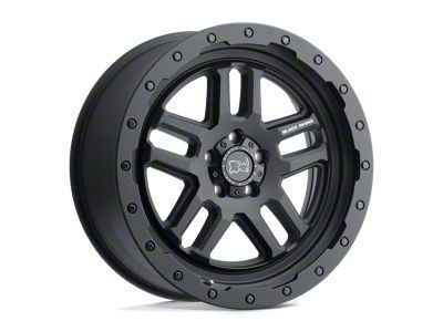 Black Rhino Barstow Textured Matte Black 6-Lug Wheel; 20x9.5; 12mm Offset (23-24 Colorado)