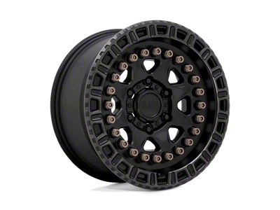 Black Rhino Carbine Matte Black with Machined Tinted Ring and Bronze Bolts 6-Lug Wheel; 20x9; 10mm Offset (15-22 Colorado)