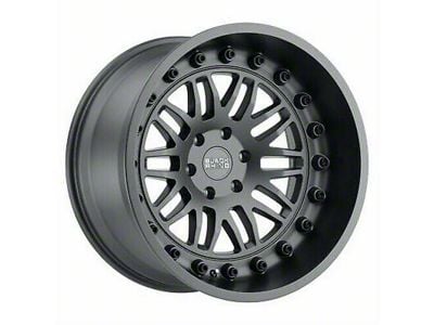 Black Rhino Fury Matte Gunmetal 6-Lug Wheel; 18x9.5; 12mm Offset (23-24 Colorado)