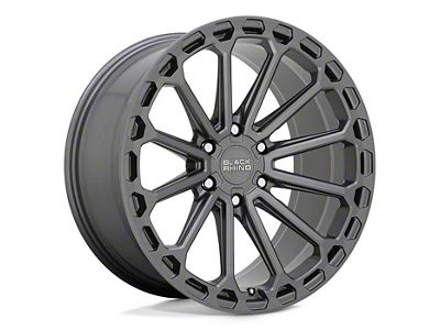 Black Rhino Kaizen Matte Gunmetal 6-Lug Wheel; 17x9.5; 12mm Offset (23-24 Colorado)