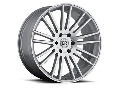 Black Rhino Kruger Silver 6-Lug Wheel; 22x9.5; 10mm Offset (23-24 Colorado)