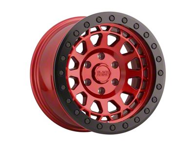 Black Rhino Primm Candy Red 6-Lug Wheel; 17x8.5; 0mm Offset (23-24 Colorado)