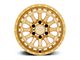 Black Rhino Raid Gold 6-Lug Wheel; 18x9.5; 12mm Offset (23-24 Colorado)