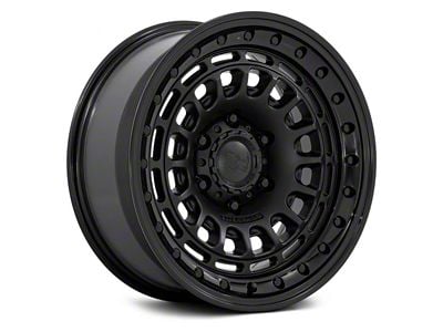 Black Rhino Sahara Matte Black with Gloss Black Lip 6-Lug Wheel; 17x9; 0mm Offset (23-25 Colorado)