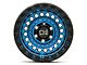 Black Rhino Sentinel Cobalt Blue with Black Ring 6-Lug Wheel; 17x8.5; -10mm Offset (23-24 Colorado)