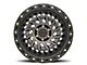 Black Rhino Shredder Matte Black with Machined Dark Tint 6-Lug Wheel; 17x9; 0mm Offset (23-24 Colorado)