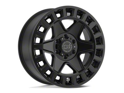 Black Rhino York Matte Black 6-Lug Wheel; 20x9; 12mm Offset (23-24 Colorado)