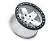 Black Rhino Crawler Beadlock Silver Mirror Machined 6-Lug Wheel; 17x8.5; 0mm Offset (15-20 F-150)