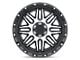 Black Rhino Alamo Gloss Black with Machined Face and Stainless Bolts 5-Lug Wheel; 18x9; 2mm Offset (05-11 Dakota)