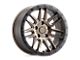 Black Rhino Arches Bronze with Black Ring 5-Lug Wheel; 18x8; 30mm Offset (87-90 Dakota)