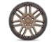 Black Rhino Arches Bronze with Black Ring 5-Lug Wheel; 18x8; 30mm Offset (87-90 Dakota)