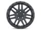 Black Rhino Arches Matte Black 5-Lug Wheel; 18x8; 30mm Offset (87-90 Dakota)