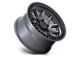 Black Rhino Calico Matte Gunmetal with Matte Black Lip 5-Lug Wheel; 17x8.5; 34mm Offset (87-90 Dakota)