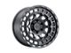 Black Rhino Chamber Matte Black 6-Lug Wheel; 17x8.5; 0mm Offset (97-04 Dakota)