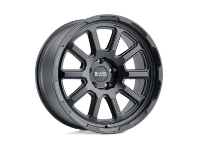 Black Rhino Chase Matte Black 5-Lug Wheel; 20x9.5; 0mm Offset (05-11 Dakota)