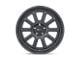 Black Rhino Chase Matte Black 5-Lug Wheel; 20x9.5; 0mm Offset (05-11 Dakota)