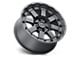 Black Rhino Cleghorn Matte Black 6-Lug Wheel; 18x9; 18mm Offset (97-04 Dakota)