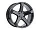 Black Rhino Faro Metallic Black 5-Lug Wheel; 20x9; 20mm Offset (05-11 Dakota)