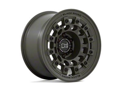 Black Rhino Fuji Olive Drab Green 5-Lug Wheel; 17x8; 38mm Offset (87-90 Dakota)