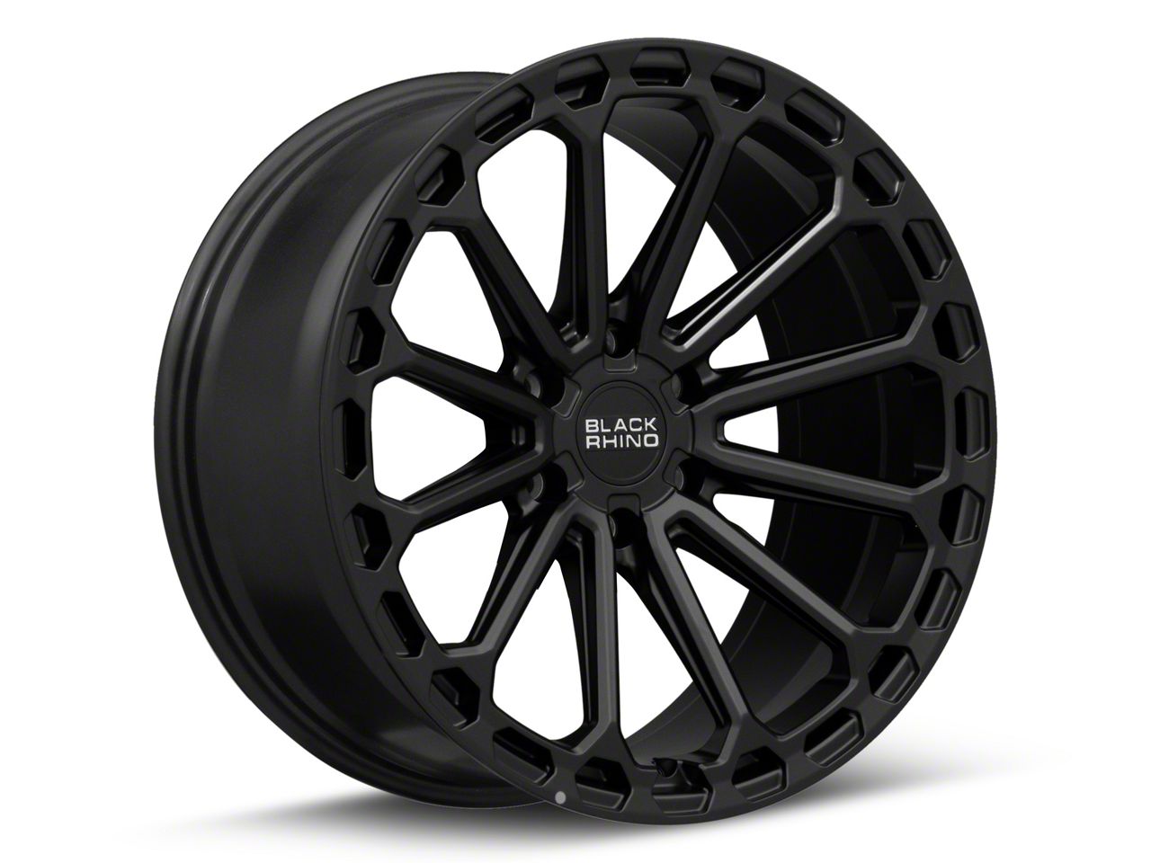 Black Rhino Dakota Kaizen Matte Black 6-Lug Wheel; 20x9.5; 18mm Offset ...