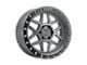 Black Rhino Kelso Battleship Gray with Black Ring 5-Lug Wheel; 17x9; -18mm Offset (87-90 Dakota)