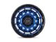 Black Rhino Legion Cobalt Blue with Black Lip 5-Lug Wheel; 20x10; -18mm Offset (05-11 Dakota)