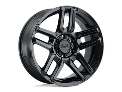 Black Rhino Mesa Gloss Black 5-Lug Wheel; 18x9; 2mm Offset (05-11 Dakota)