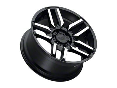 Black Rhino Mesa Matte Black Machined 5-Lug Wheel; 20x9; 2mm Offset (05-11 Dakota)