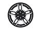 Black Rhino Mesa Matte Black Machined 5-Lug Wheel; 20x9; 2mm Offset (05-11 Dakota)