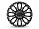 Black Rhino Pinatubo Gloss Black Milled 5-Lug Wheel; 18x9.5; 0mm Offset (05-11 Dakota)