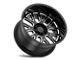 Black Rhino Pismo Gloss Black with Milled Spokes 5-Lug Wheel; 18x9.5; 0mm Offset (05-11 Dakota)