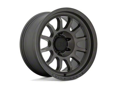 Black Rhino Rapid Matte Brushed Gunmetal 6-Lug Wheel; 18x8.5; 0mm Offset (91-96 Dakota)