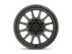 Black Rhino Rapid Matte Brushed Gunmetal 6-Lug Wheel; 20x8.5; 0mm Offset (97-04 Dakota)