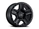 Black Rhino Ravine Matte Black 5-Lug Wheel; 20x9; 0mm Offset (05-11 Dakota)