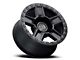 Black Rhino Ravine Matte Black 5-Lug Wheel; 20x9; 0mm Offset (05-11 Dakota)