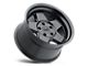 Black Rhino Realm Matte Black 6-Lug Wheel; 20x9.5; 0mm Offset (97-04 Dakota)