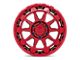 Black Rhino Rotor Candy Red 6-Lug Wheel; 20x9; 12mm Offset (97-04 Dakota)