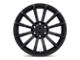 Black Rhino Rotorua Gloss Black 6-Lug Wheel; 20x9.5; 12mm Offset (97-04 Dakota)