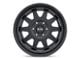 Black Rhino Stadium Matte Black 5-Lug Wheel; 17x9; 0mm Offset (05-11 Dakota)