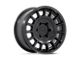 Black Rhino Voll Matte Black 5-Lug Wheel; 17x8; 38mm Offset (87-90 Dakota)