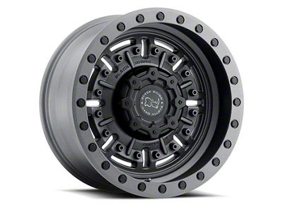 Black Rhino Abrams Textured Matte Gunmetal 6-Lug Wheel; 20x9.5; 12mm Offset (21-24 F-150)